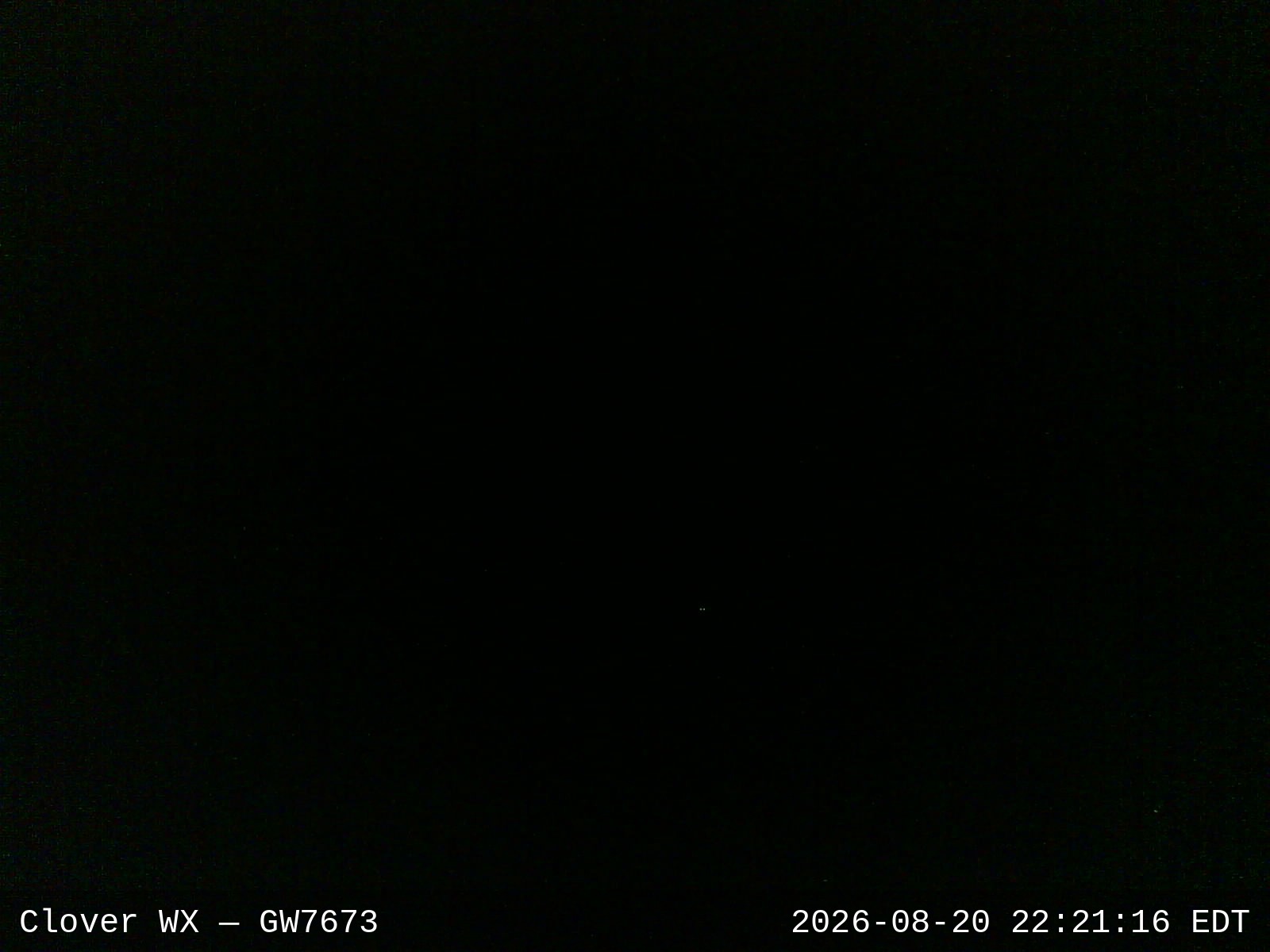 Latest snapshot from the weather station camera